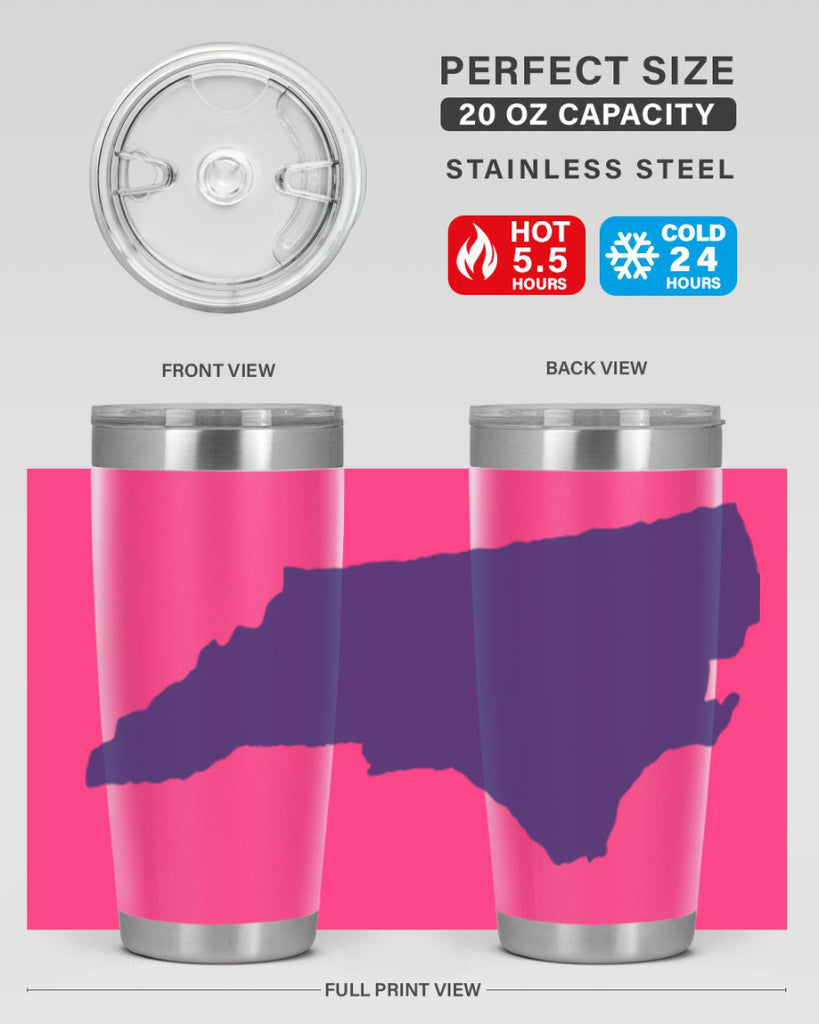 North Carolina 18#- stateflags- Tumbler