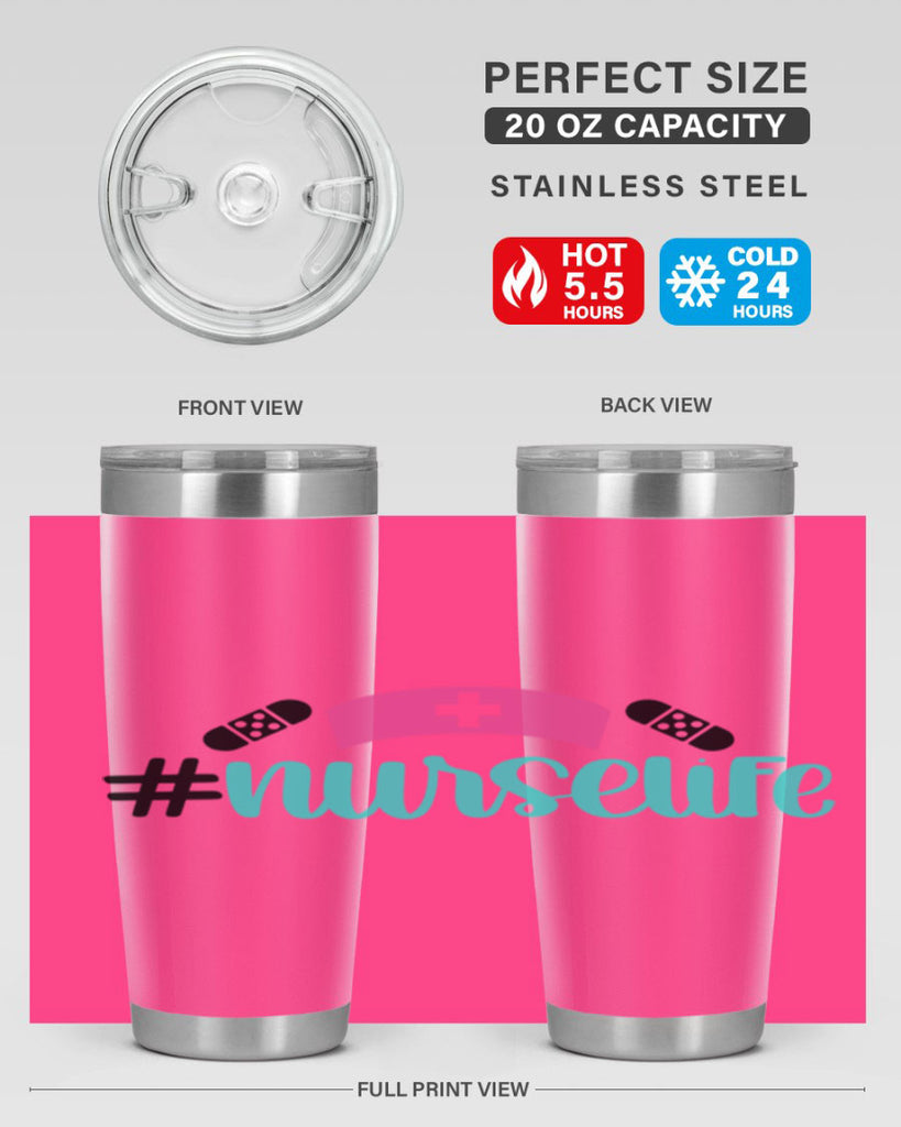 Nurse Life Style Style 107#- nurse- tumbler
