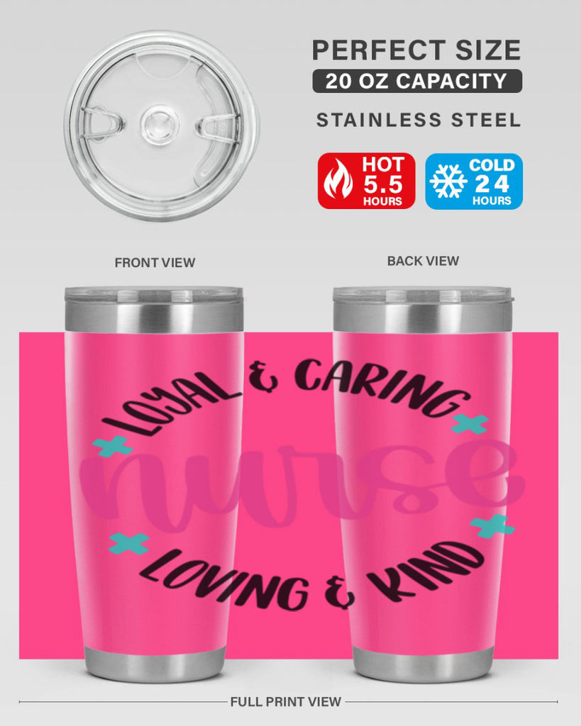 Nurse Loyal Caring Style Style 104#- nurse- tumbler