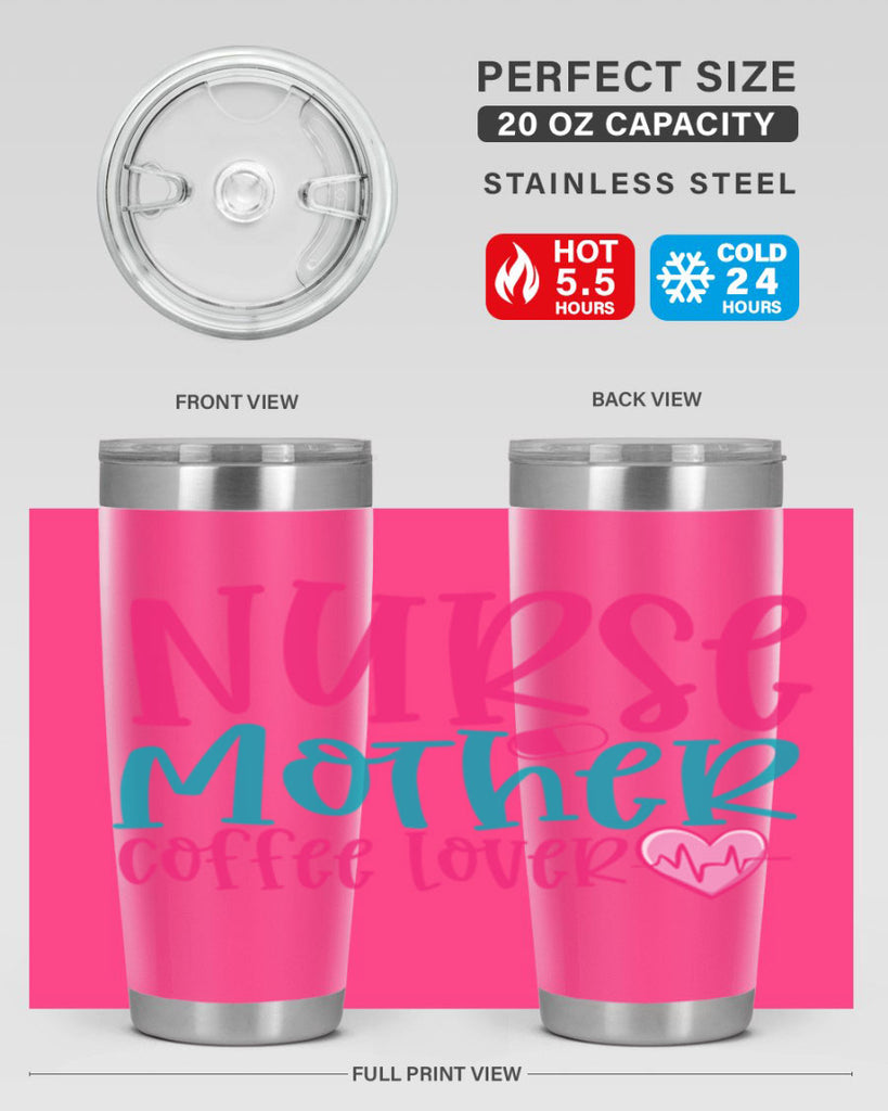 Nurse Mother Coffee Lover Style Style 99#- nurse- tumbler