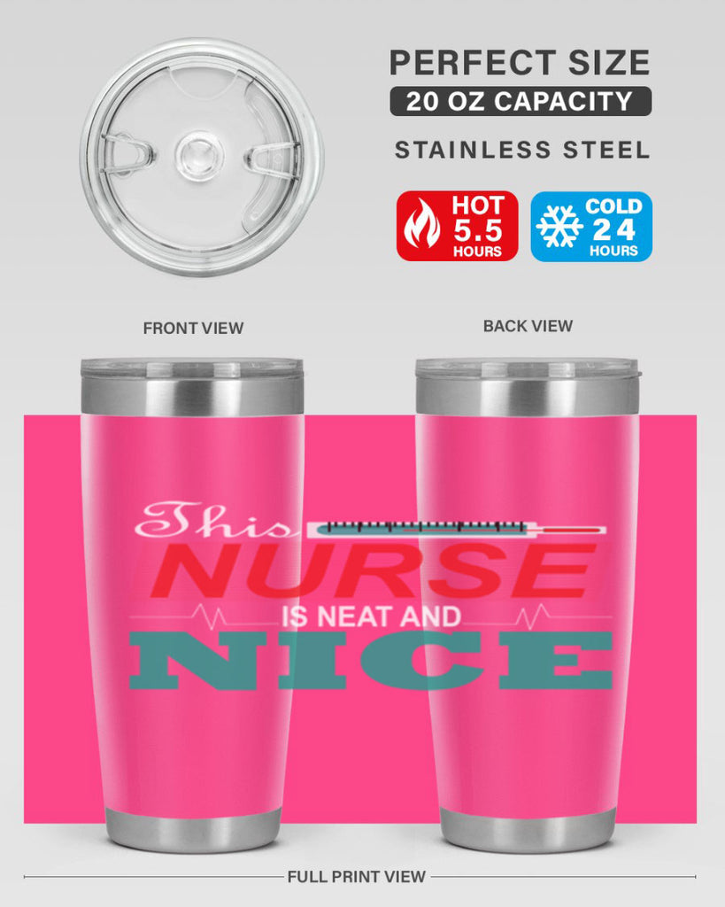 Nurse NiceTransperntPNG Style 403#- nurse- tumbler