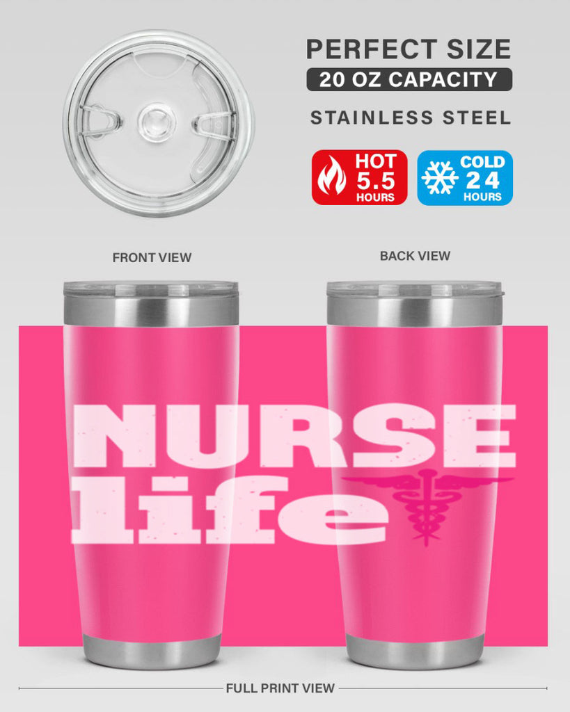 Nurse life Style 283#- nurse- tumbler