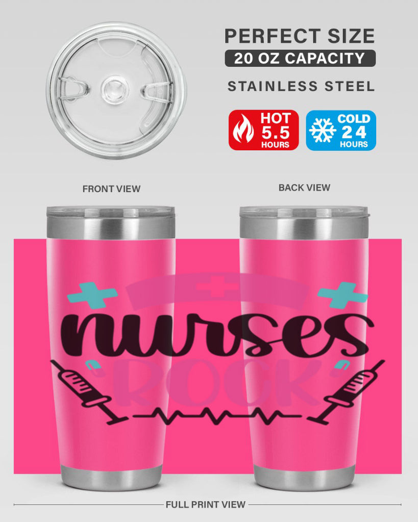 Nurses Rock Style Style 79#- nurse- tumbler