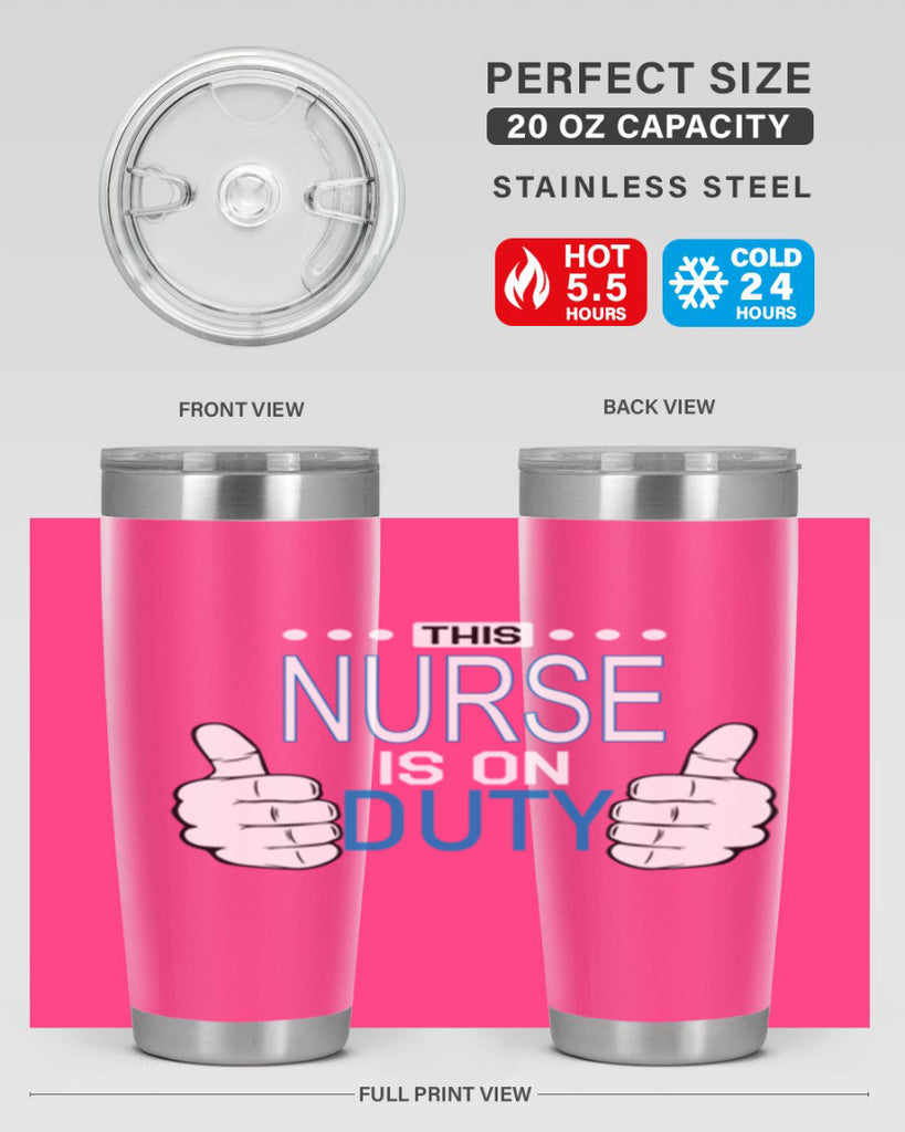 NursetransperntPNG Style 400#- nurse- tumbler