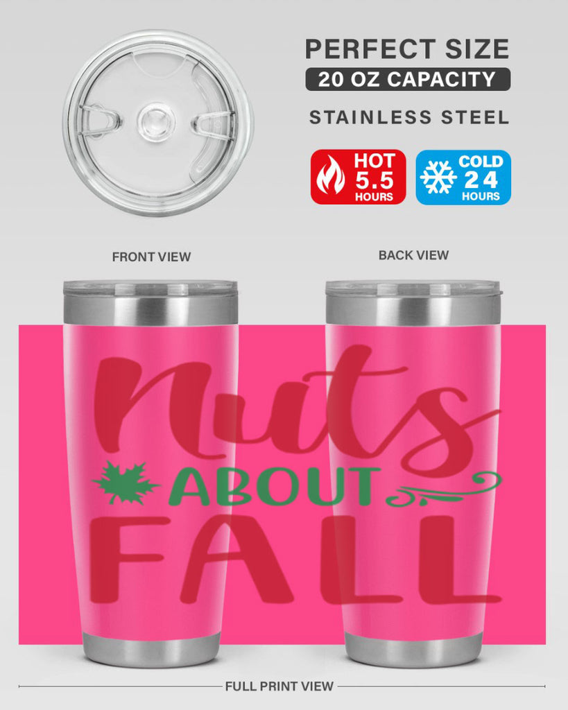 Nuts About Fall 443#- fall- Tumbler
