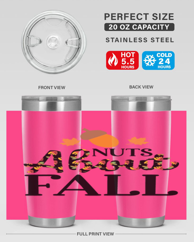 Nutsaboutfall 447#- fall- Tumbler