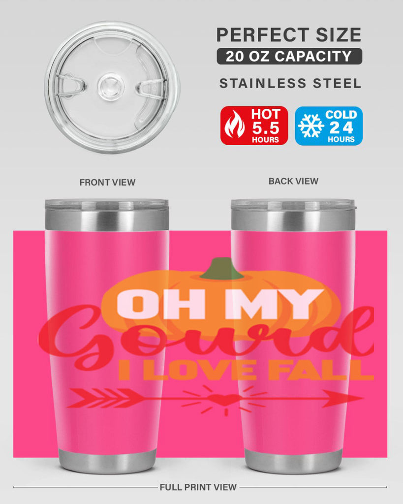 OhMyGourdILove 459#- fall- Tumbler