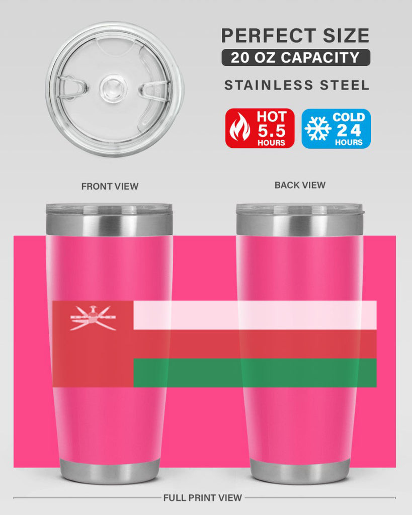 Oman 67#- world flags- Tumbler