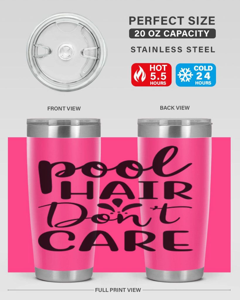 Pool hair dont care 544#- mermaid- Tumbler