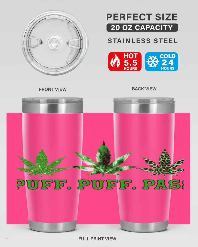 Puff Puff Pass 221#- marijuana- Tumbler