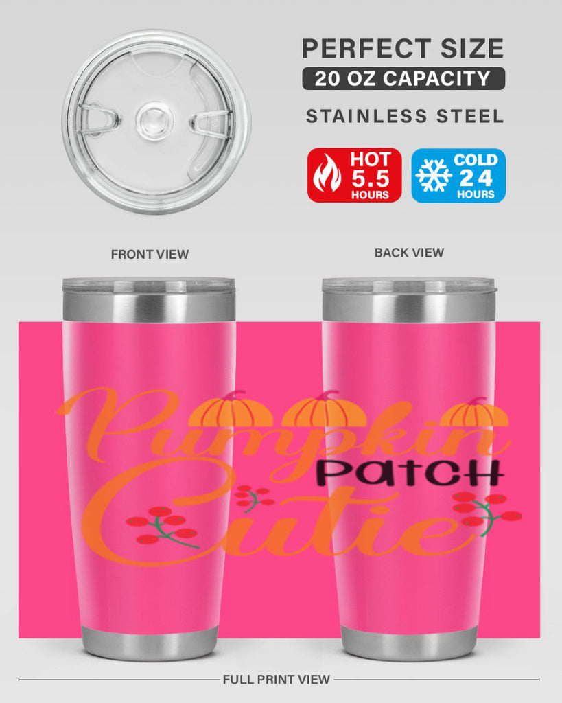 Pumpkin Patch Cutie 529#- fall- Tumbler