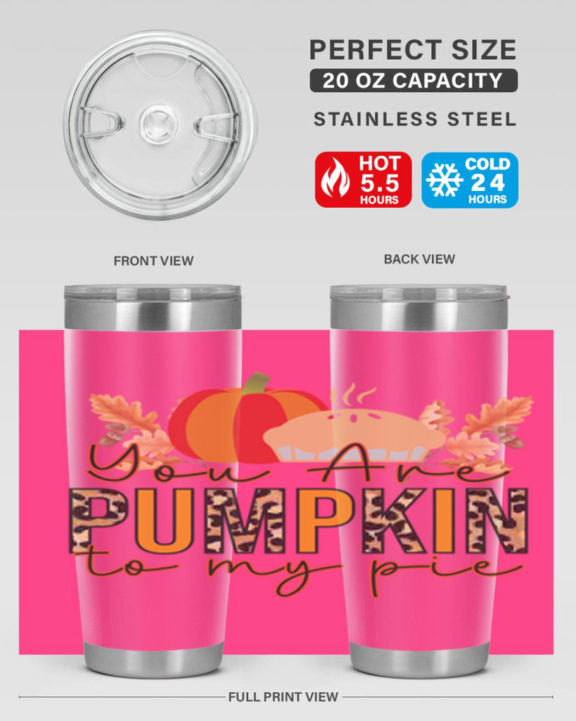 Pumpkin Pie Fall 531#- fall- Tumbler