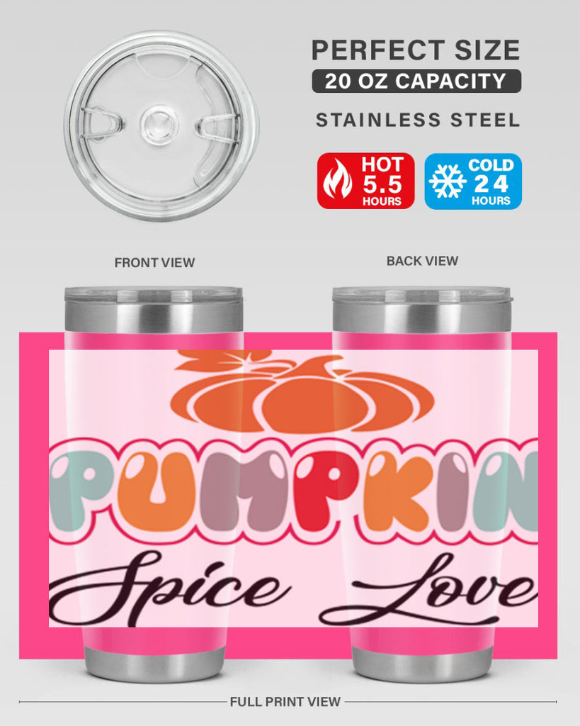 PumpkinSpiceLoverdesign 570#- fall- Tumbler