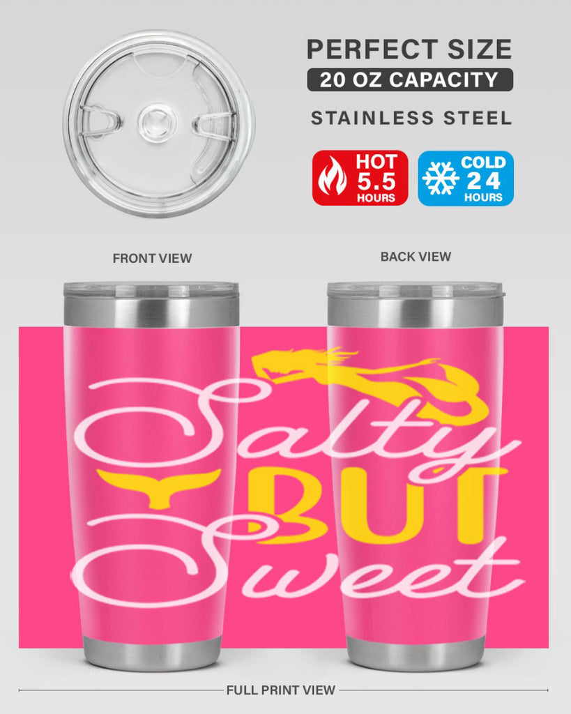 Salty but Sweet 562#- mermaid- Tumbler