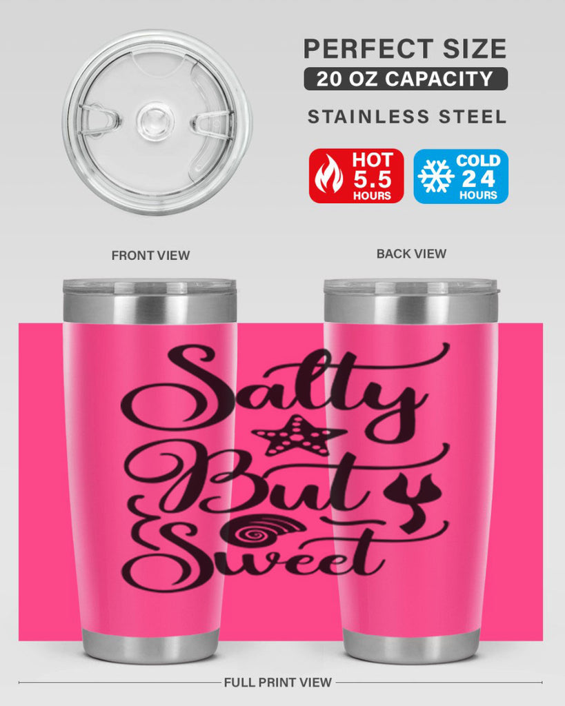 Salty but sweet design 571#- mermaid- Tumbler