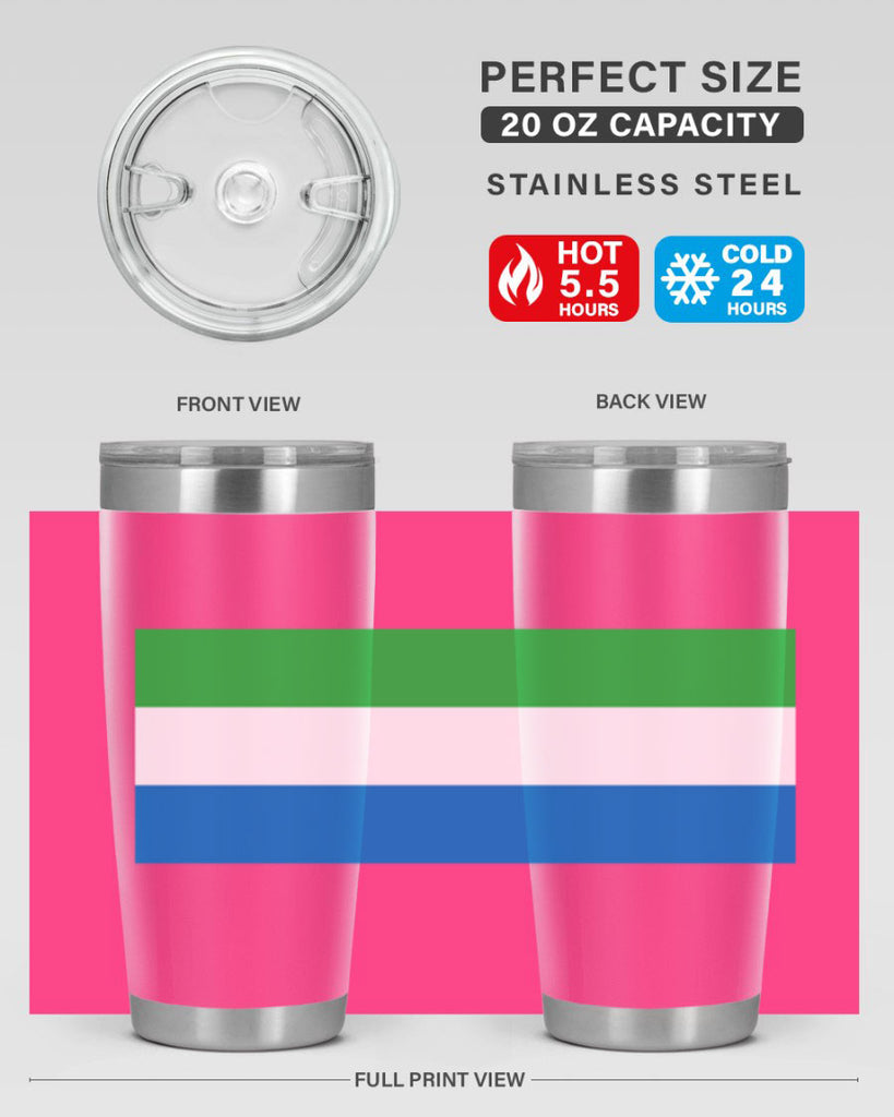Sierra Leone 42#- world flags- Tumbler