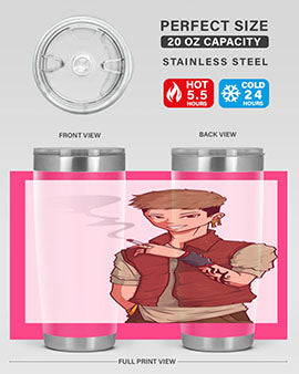 Smoker street boy 61#- anime- Tumbler