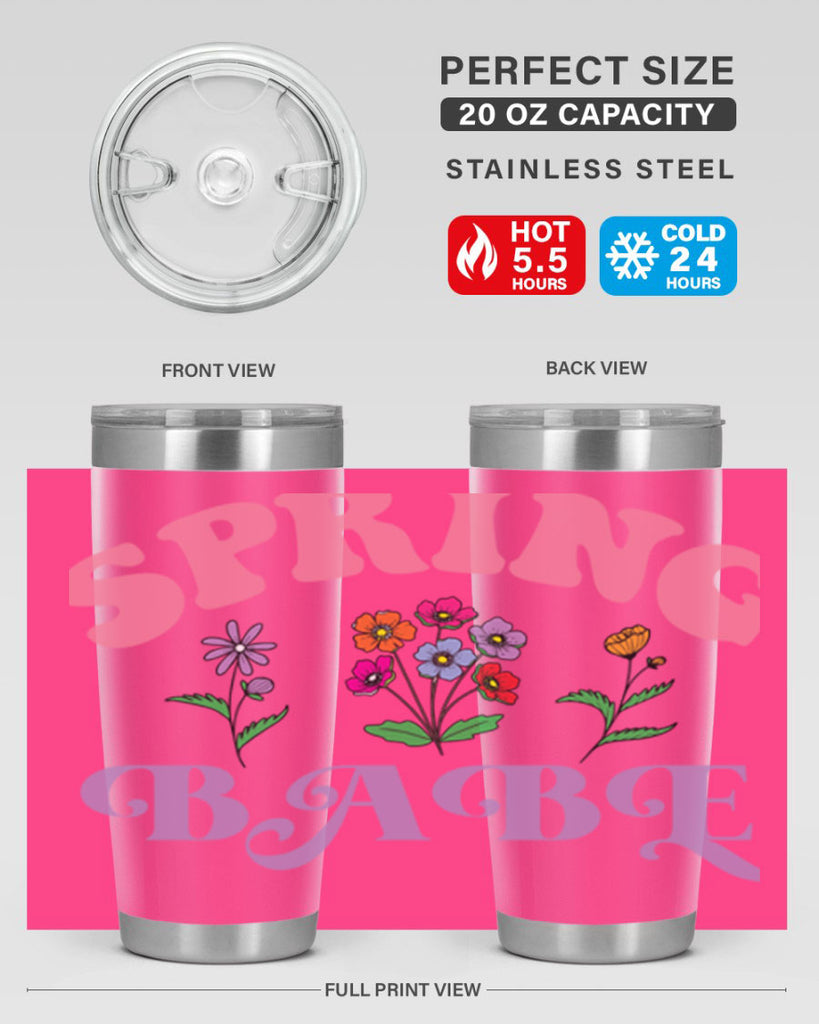 Spring Babe  480#- spring- Tumbler