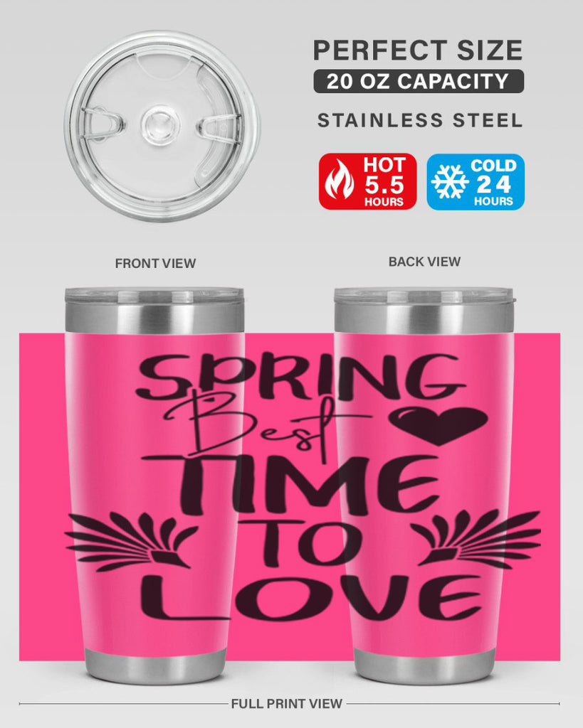 Spring Best Time to Love 414#- spring- Tumbler