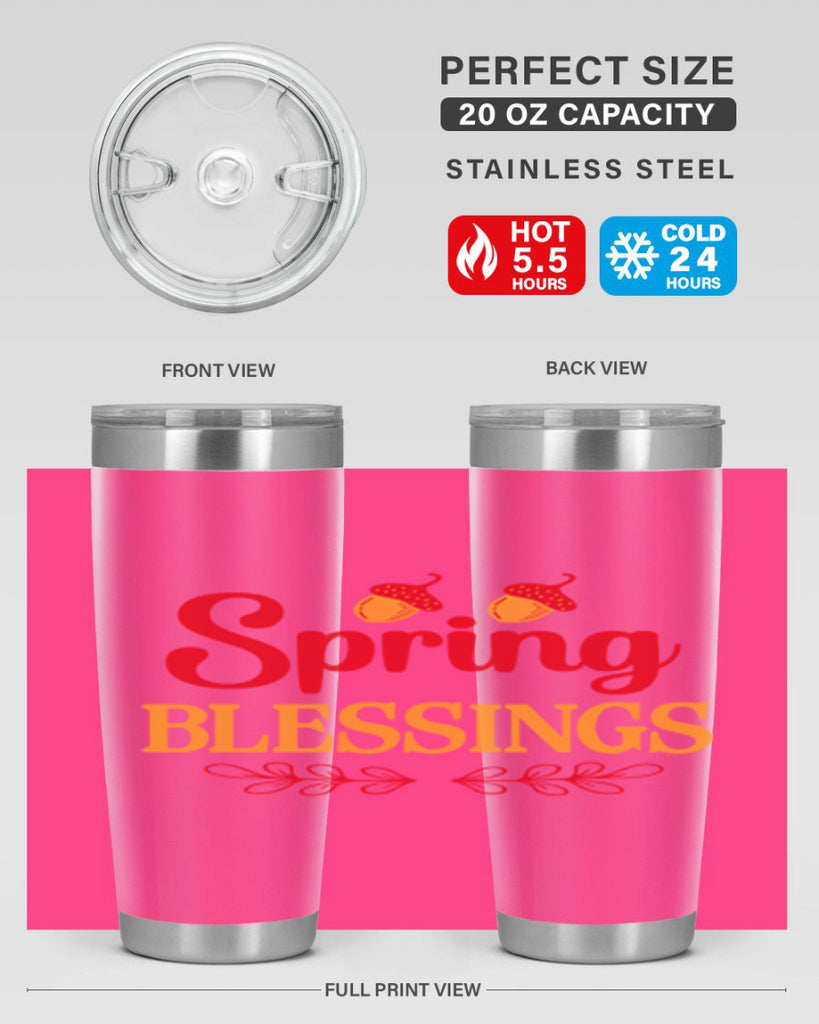 Spring blessings 421#- spring- Tumbler