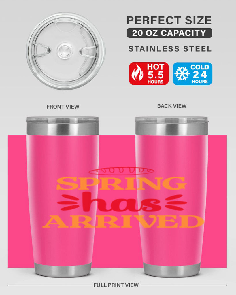 Spring has arrived 427#- spring- Tumbler