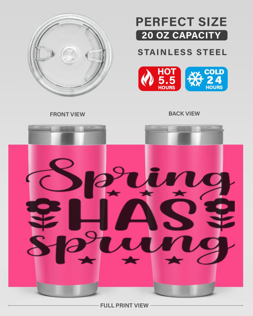 Spring has sprung  491#- spring- Tumbler