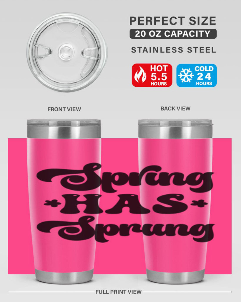 Spring has sprung  492#- spring- Tumbler
