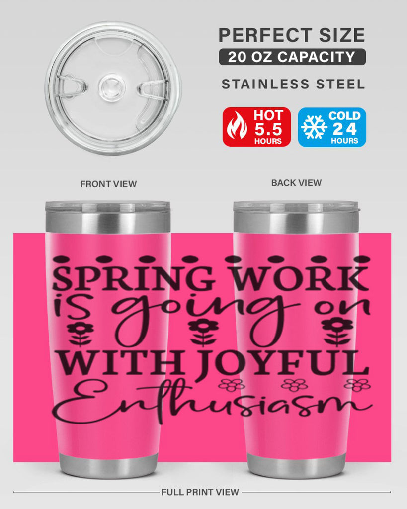Spring work is going on 521#- spring- Tumbler