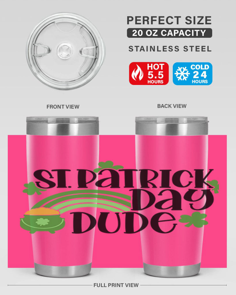 St Patrick Day Dude Style 29#- St Patricks Day- Tumbler