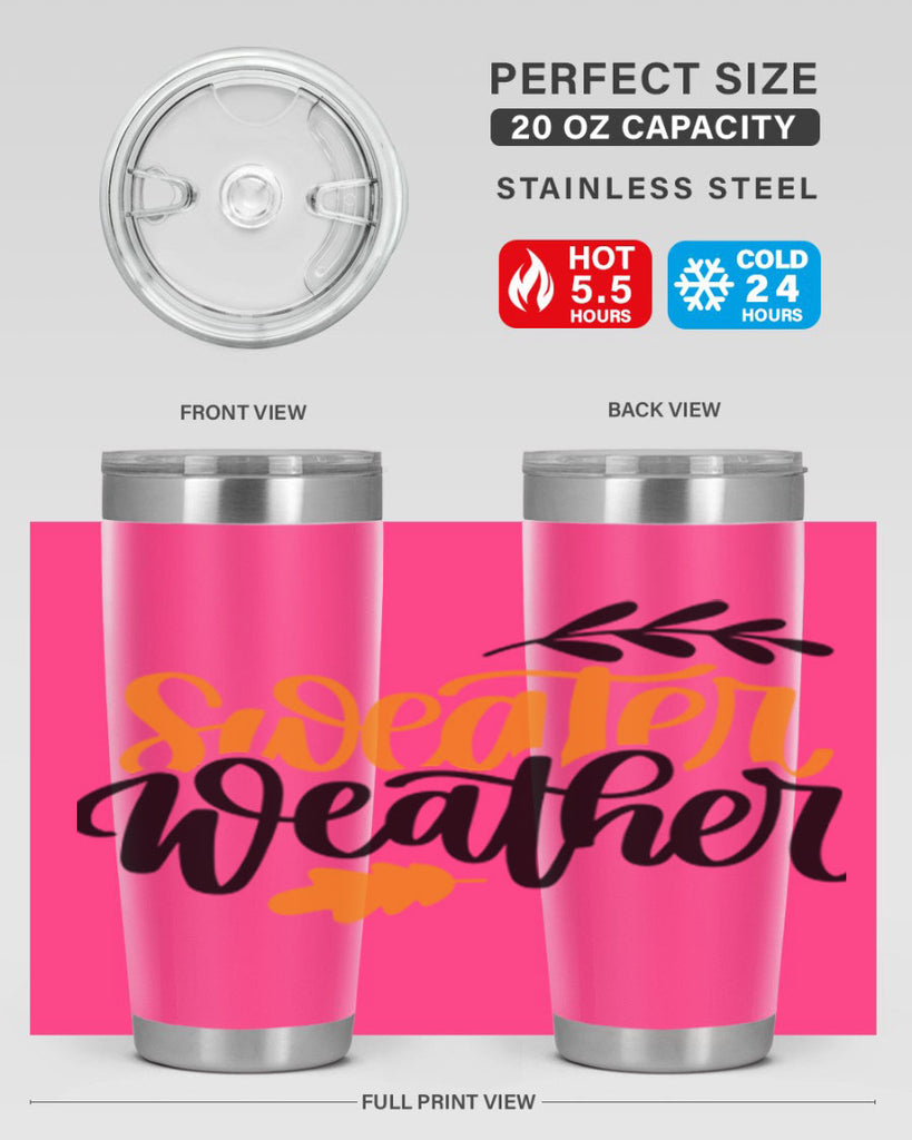 Sweater Weather 510#- fall- Tumbler