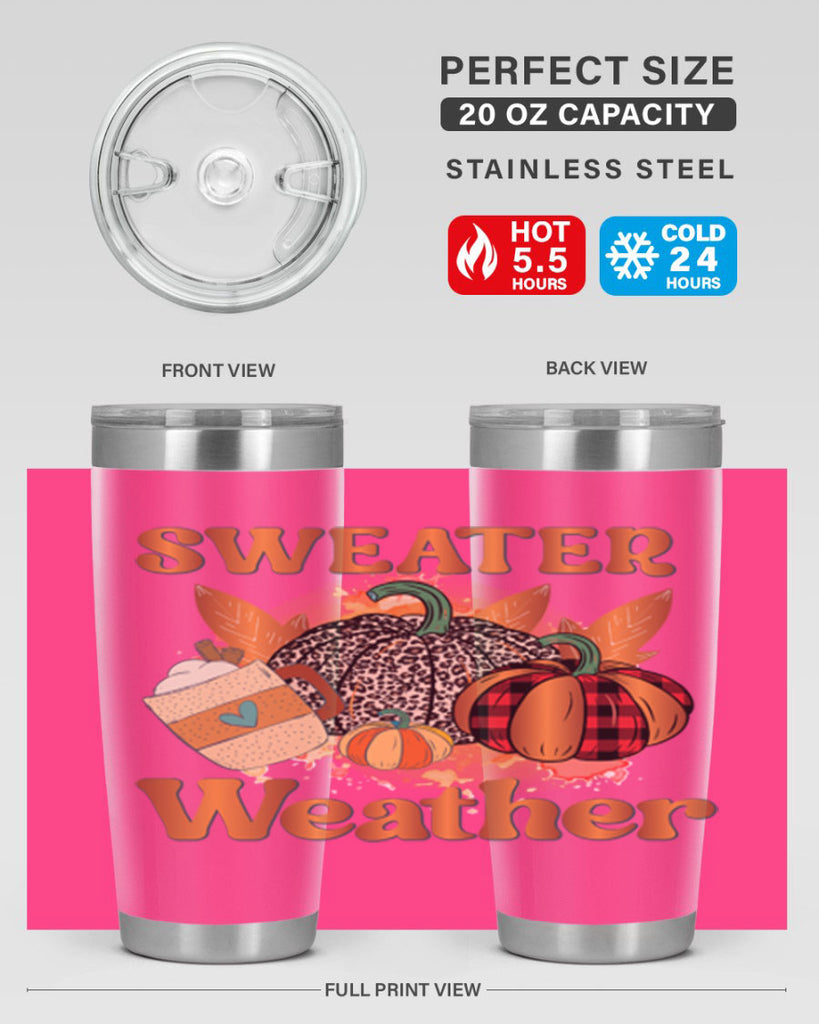 Sweater Weather 589#- fall- Tumbler