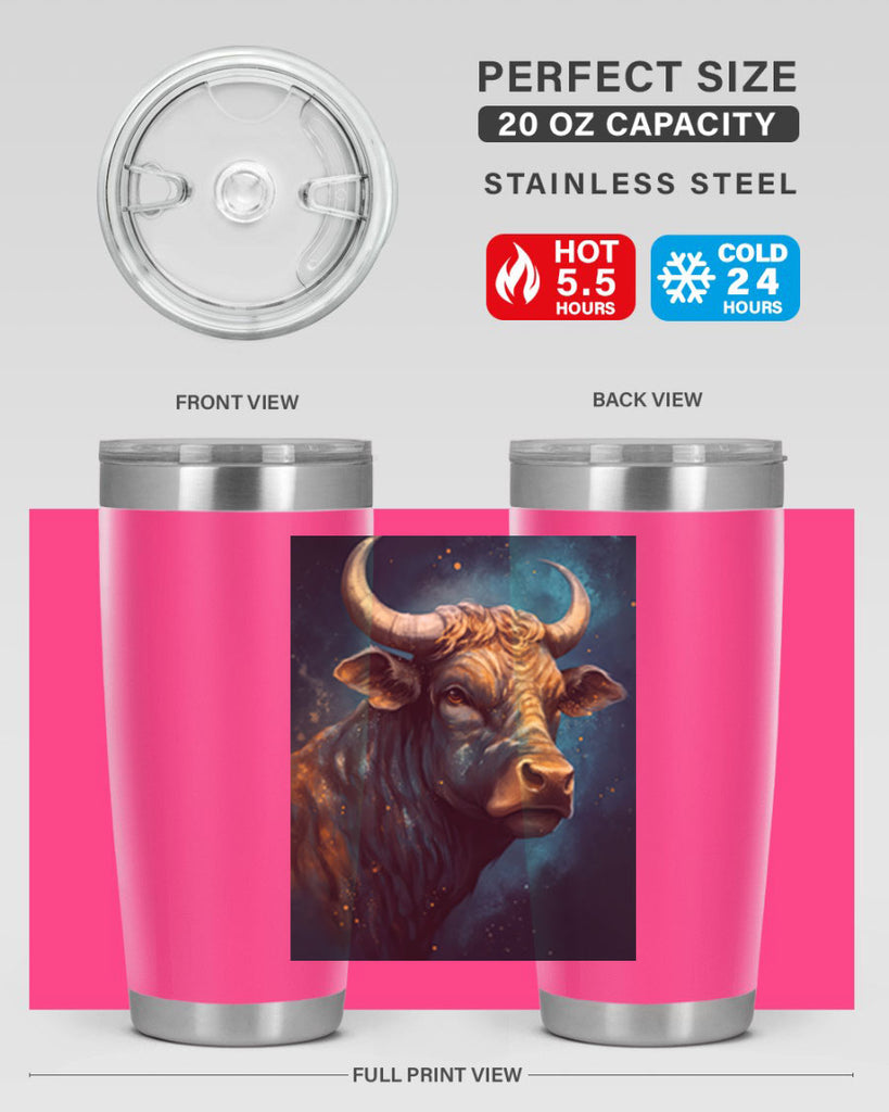 Taurus 55#- zodiac- Tumbler