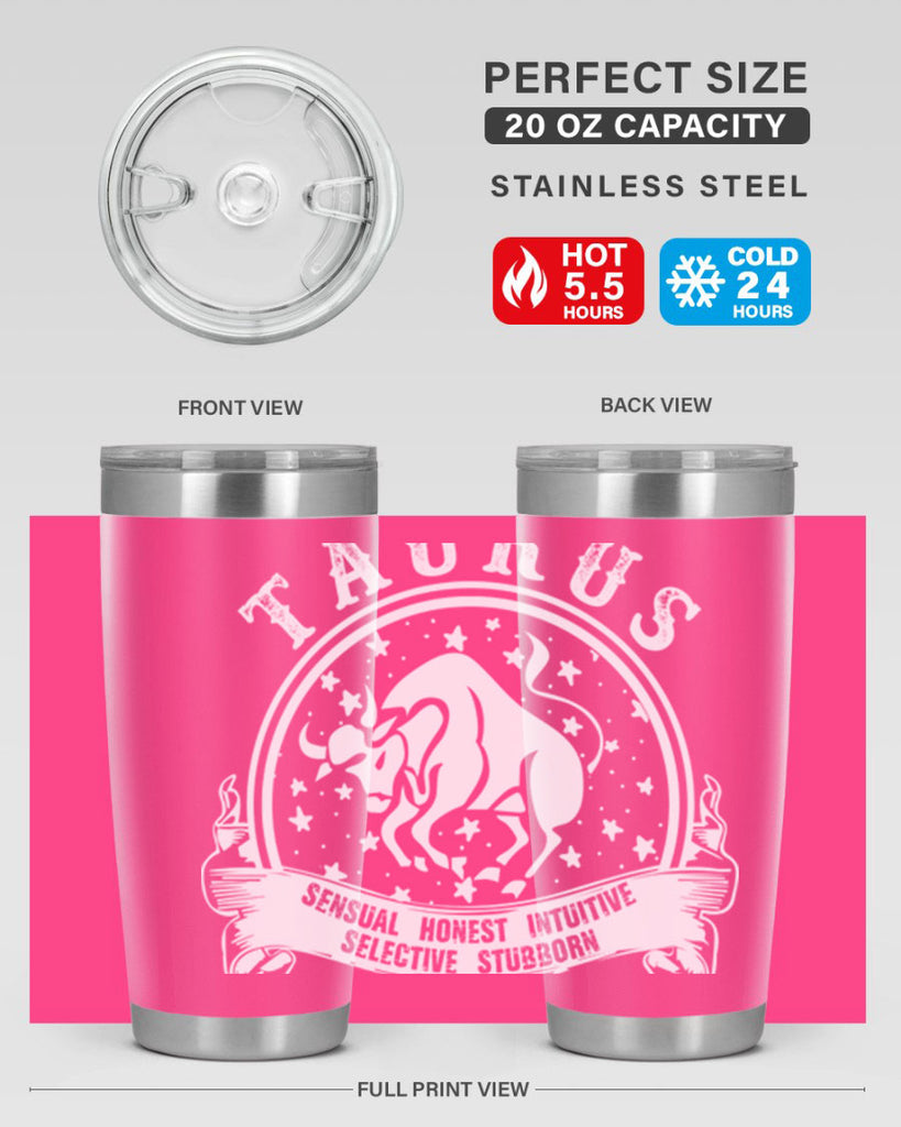 Taurus 6#- zodiac- Tumbler