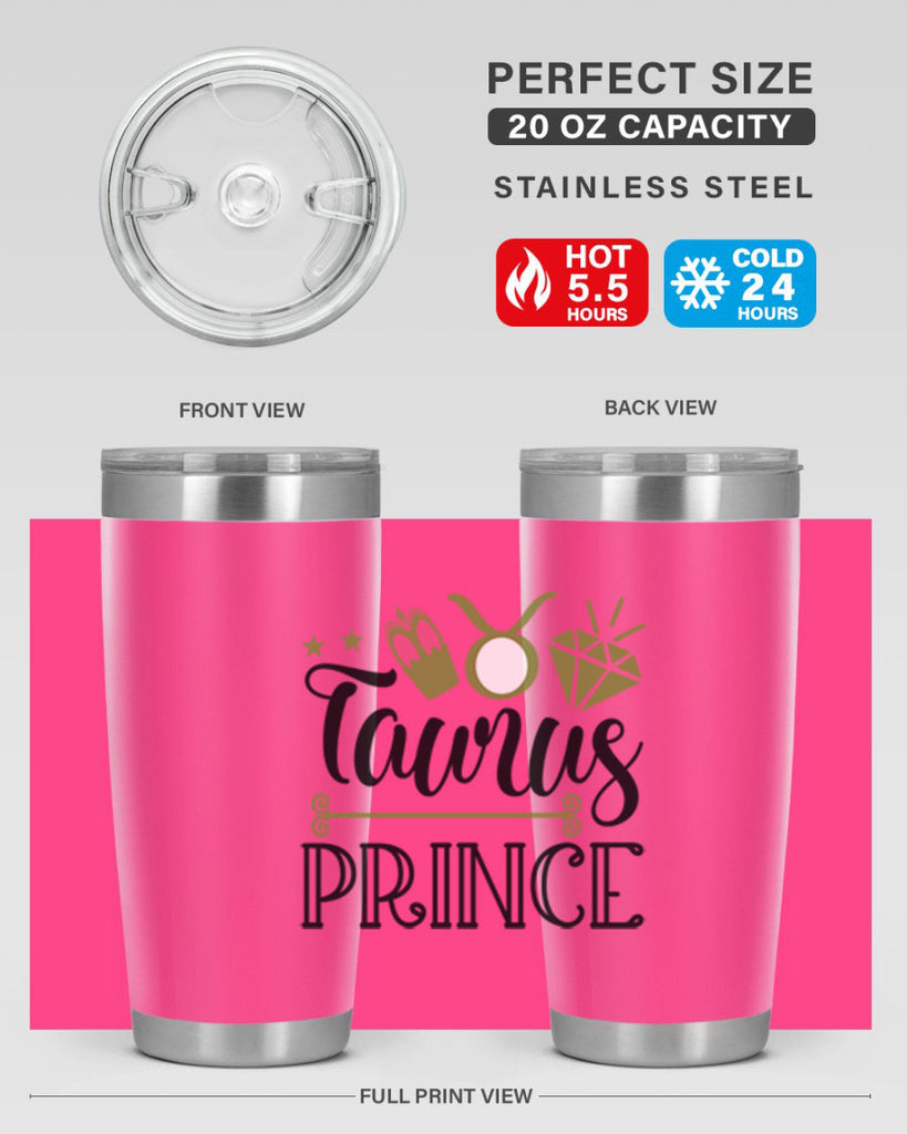 Taurus prince 502#- zodiac- Tumbler