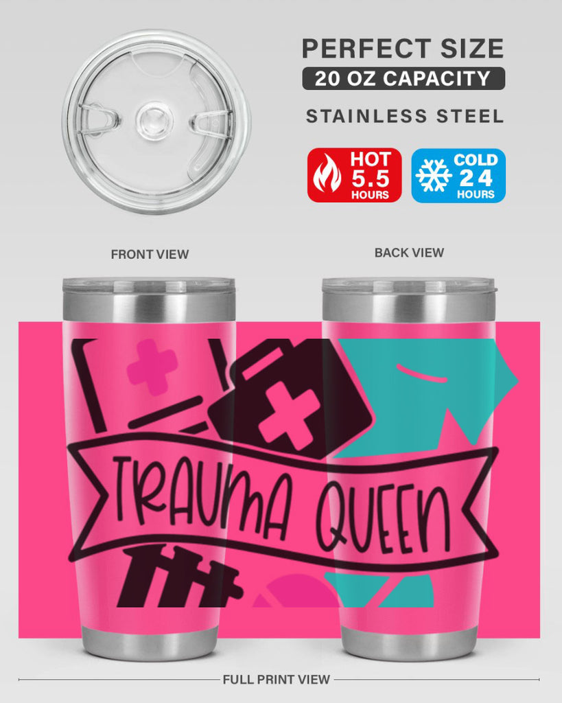 Trauma Queen Style Style 13#- nurse- tumbler