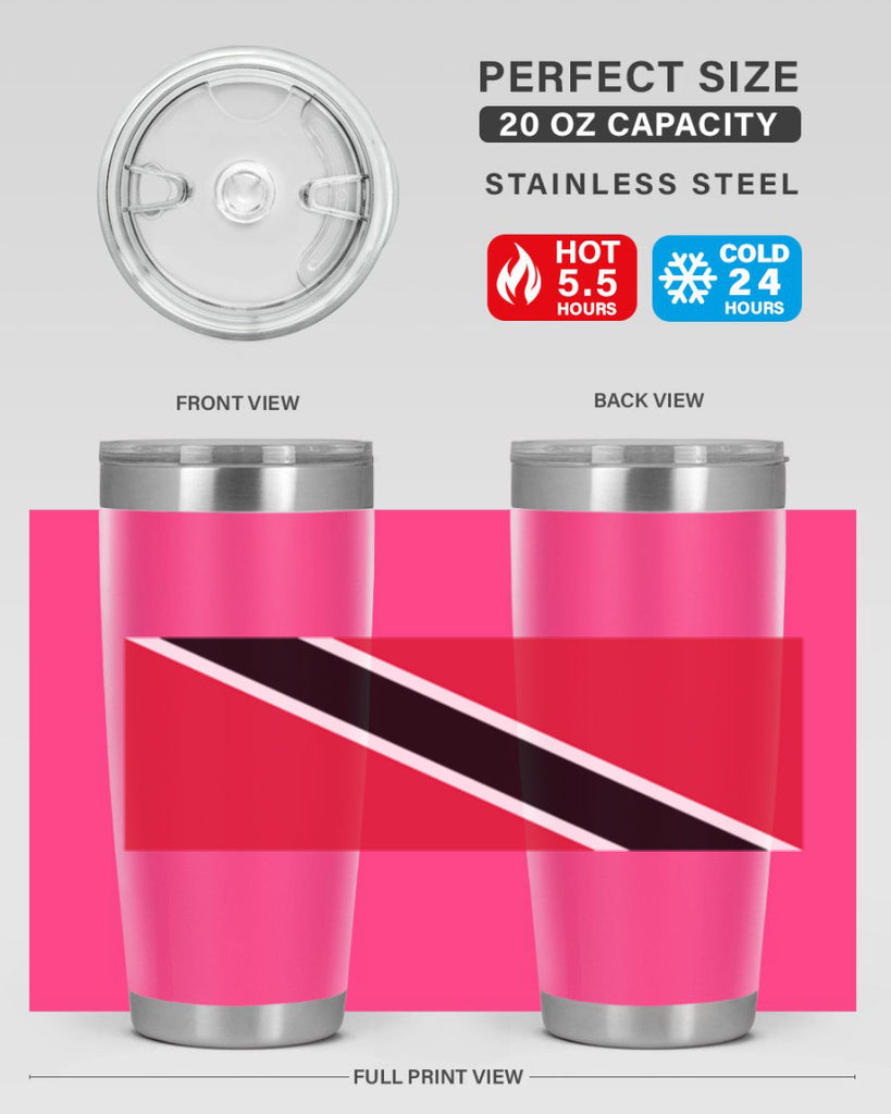 Trinidad and Tobago 19#- world flags- Tumbler