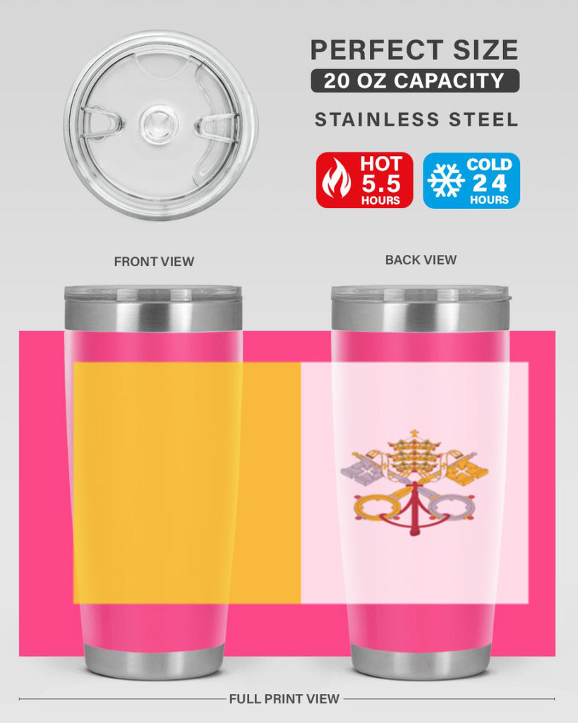 Vatican City 6#- world flags- Tumbler