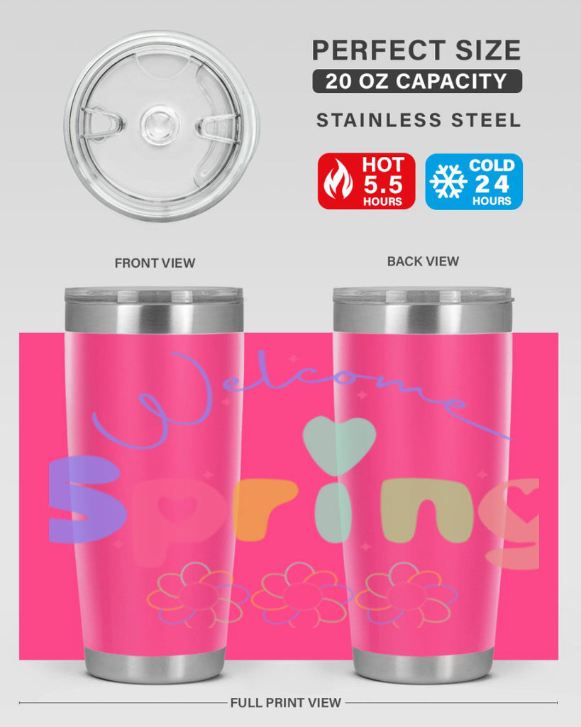 Welcome Spring583#- spring- Tumbler