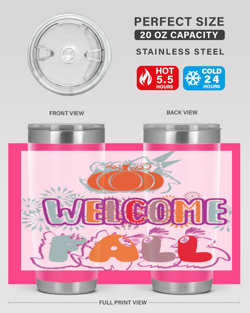 WelcomeFalldesign 638#- fall- Tumbler