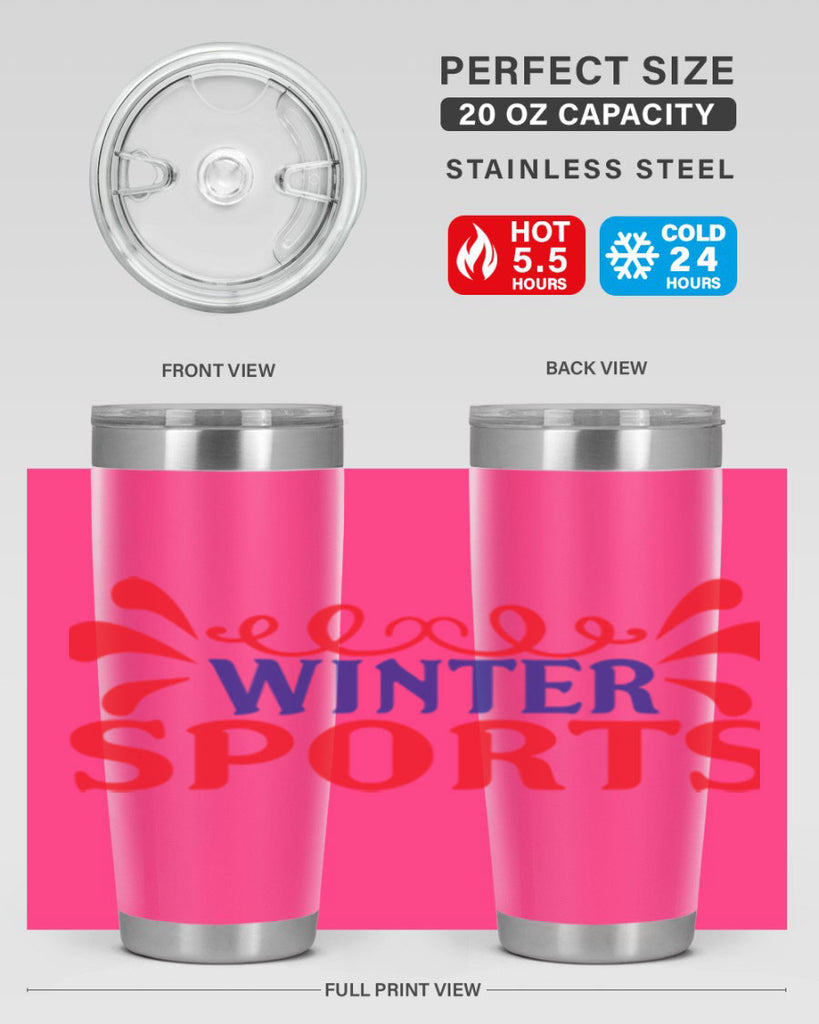 Winter Sports 564#- winter- Tumbler