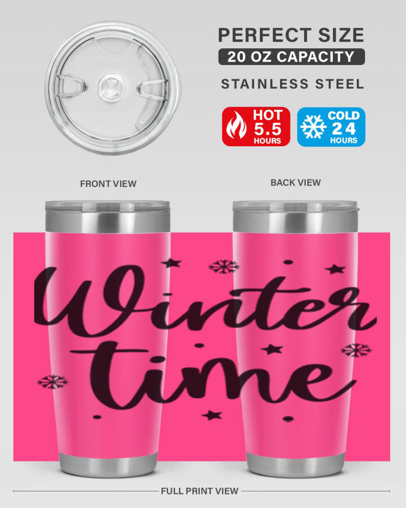 Winter Time 525#- winter- Tumbler