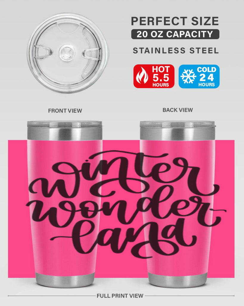 Winter Wonderland347#- winter- Tumbler