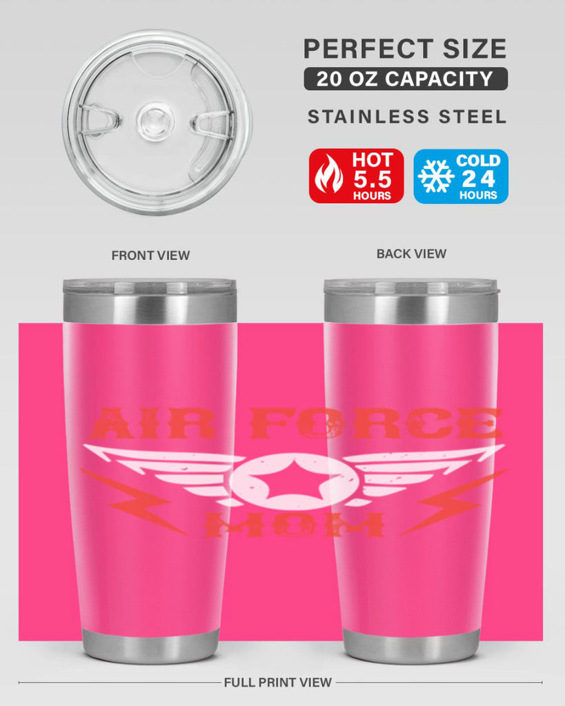 air force mom 225#- mom- Tumbler