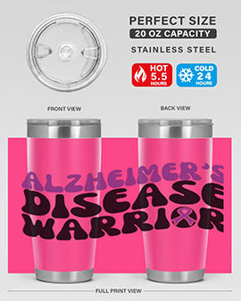 alzheimer s disease warrior 4#- alzheimers- Tumbler