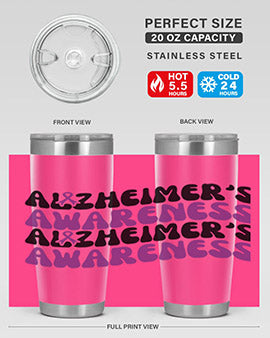 alzheimers awareness 114#- alzheimers- Tumbler