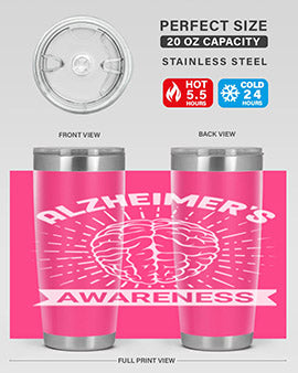 alzheimers awareness 121#- alzheimers- Tumbler