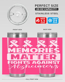 alzheimers awareness 122#- alzheimers- Tumbler