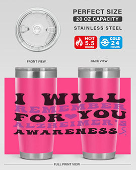 alzheimers awareness style 108#- alzheimers- Tumbler