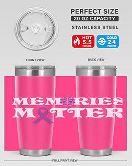 alzheimers awareness style 52#- alzheimers- Tumbler