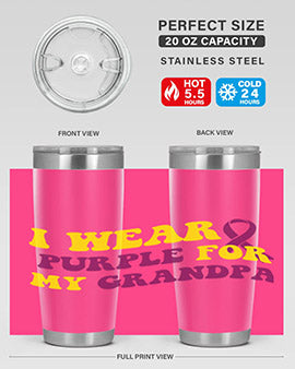 alzheimers awareness style 65#- alzheimers- Tumbler